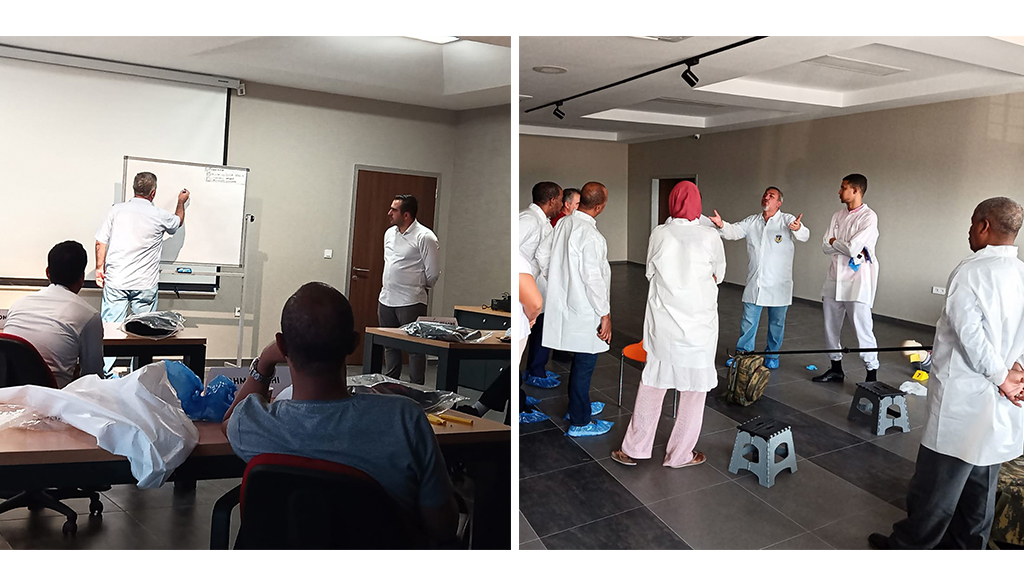 Training for Mauritania Police
